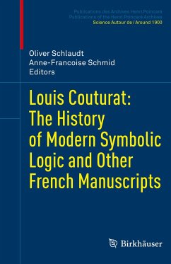 Louis Couturat: The History of Modern Symbolic Logic and Other French Manuscripts (eBook, PDF)