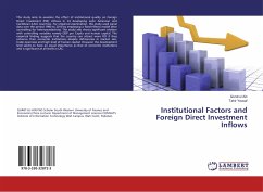 Institutional Factors and Foreign Direct Investment Inflows - Ain, Qurat Ul; Yousaf, Tahir