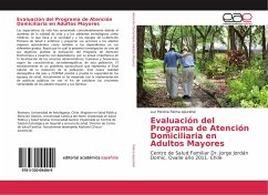 Evaluación del Programa de Atención Domiciliaria en Adultos Mayores - Palma Apurahal, Luz Patricia