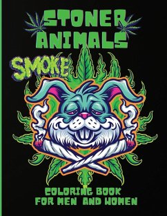 Cover Stoner Animals Coloring Book