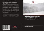 Journaux de Russie en octobre 1917 - 1920