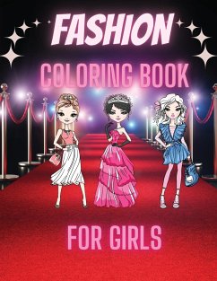 Fashion Coloring Book For Girls - Parker, Nikolas