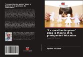 "La question du genre" dans la théorie et la pratique de l'éducation