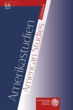 Amerikastudien / American Studies. A Quarterly. Vol. 66:3 (2021)