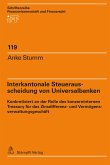 Interkantonale Steuerausscheidung von Universalbanken (eBook, PDF)