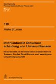 Interkantonale Steuerausscheidung von Universalbanken (eBook, PDF)