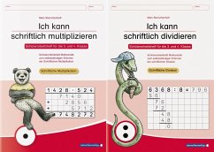 Ich kann schriftlich multiplizieren und dividieren - 2 Arbeitshefte im Set - sternchenverlag GmbH;Langhans, Katrin
