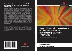 Psychological competence of the educator in developing students' creativity - Malukhina, Nina;Afanasieva, Natalia