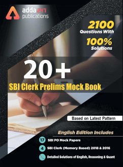 20+ SBI Clerk Prelims Mock Paper Practice Book English Medium - Adda247