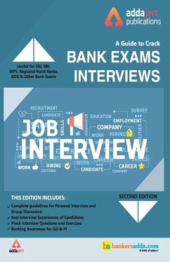 Cover A Guide To Crack Bank Exams Interviews Book (English Printed Edition)