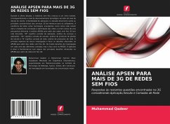 ANÁLISE APSEN PARA MAIS DE 3G DE REDES SEM FIOS - Qadeer, Muhammad