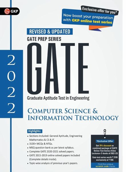GATE 2022 Computer Science and Information Technology - Guide von G. K.  Publications (P) Ltd. - englisches Buch - bücher.de