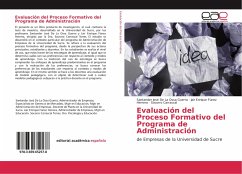 Evaluación del Proceso Formativo del Programa de Administración - de La Ossa Guerra, Santander José; Fúnez Herrera, Jair Enrique; Carrascal, Socorro
