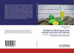 Studies on Beverages from mango and aloe vera blends