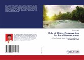Role of Water Conservation for Rural Development
