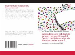 Indicadores de calidad de la fase pre-analítica del Centro de Referencias de Micobacterias zona 6