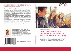 LAS COMPETENCIAS PEDAGÓGICAS PARA LA EDUCACIÓN EN VALORES - Gaspar Borges, Roque