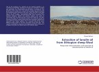 Extraction of lanolin oil from Ethiopian sheep Wool