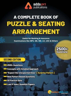 A Complete Book of Puzzles & Seating Arrangement (Second Printed English Edition) - Adda247