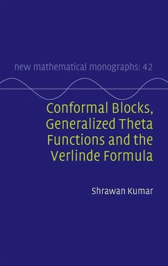 Conformal Blocks, Generalized Theta Functions and the Verlinde Formula - Kumar, Shrawan