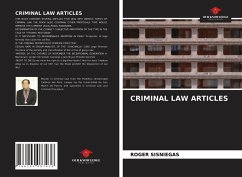 CRIMINAL LAW ARTICLES - Sisniegas, Roger