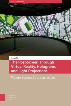 Cover The Post-Screen Through Virtual Reality, Holograms and Light Projections
