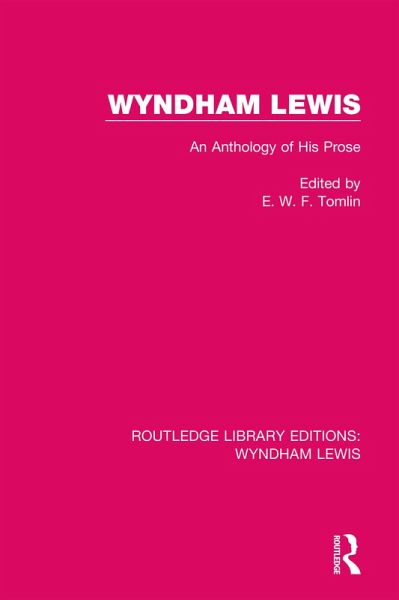 Wyndham Lewis (eBook, ePUB) Wyndham Lewis (eBook, ePUB)