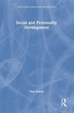 Social and Personality Development (eBook, ePUB) - Abbott, Tina