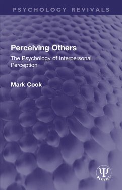 Cover Perceiving Others (eBook, ePUB)