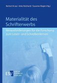 Materialität des Schrifterwerbs (eBook, PDF)