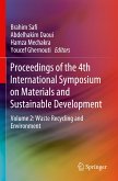 Proceedings of the 4th International Symposium on Materials and Sustainable Development