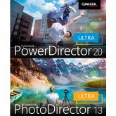 CyberLink PowerDirector 20 Ultra & PhotoDirector 13 Ultra Duo (Download für Windows) CyberLink PowerDirector 20 Ultra & PhotoDirector 13 Ultra Duo (Download für Windows)