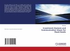 Investment Analysis and Communication Issues for Road Assets