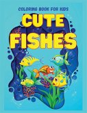 CUTE FISHES Coloring Book for Kids