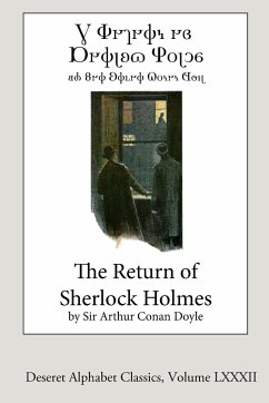 The Return of Sherlock Holmes (Deseret Alphabet edition) - Doyle, Arthur Conan