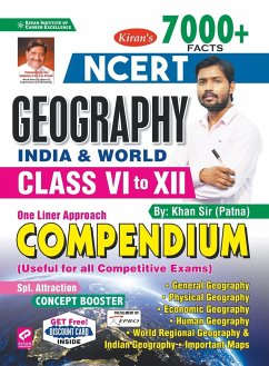 NCERT Class VI-XII Geography (E) One liner Approach Compendium (By Khan Sir) - Unknown