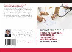 Factor humano como productor de componentes administrativos - Pacheco Mugno, Oscar Rafael;Moreno Ruiz, David;Tapias Zambrano, Linda Lilieth