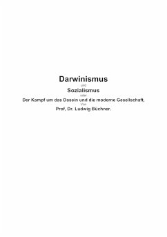 Darwinismus und Sozialismus (eBook, ePUB) - Büchner, Ludwig