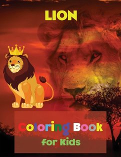 LION Coloring Book for Kids - Barrett, Nancy