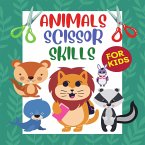 Animals scissor skills for kids