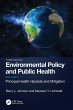 Environmental Policy and Public Health - Bild 1