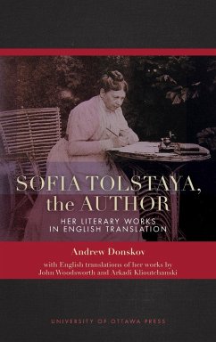 Sofia Tolstaya, the Author - Donskov, Andrew