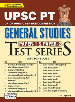 UPSC PT GS Paper-1 & 2 Test Series Eng - Unknown
