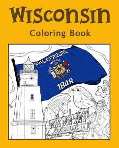 Cover Wisconsin Coloring Book