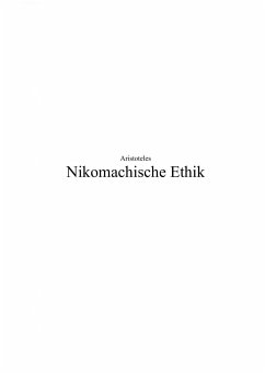 Nikomachische Ethik (eBook, ePUB) - Aristoteles, Aristoteles