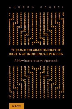 The Un Declaration on the Rights of Indigenous Peoples - Erueti, Andrew