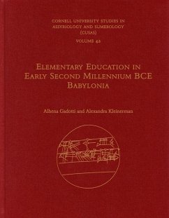 Cover Elementary Education in Early Second Millennium BCE Babylonia