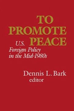 To Promote Peace - Bark, Dennis L