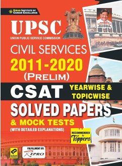 UPSC CSAT Paper-2 Yearwise & Topicwise (2011-2020)-E-2021 New - Unknown