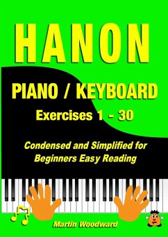 Hanon Piano / Keyboard Exercises 1 - 30 - Woodward, Martin